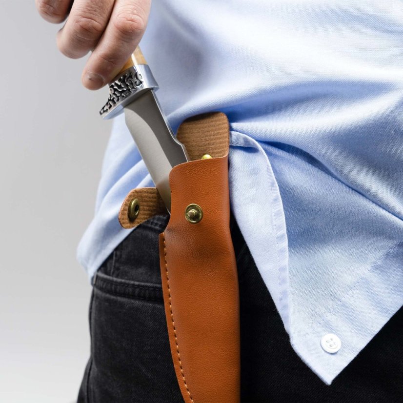 PNI Hunting H100 - hunting knife, 215 mm long, with sheath