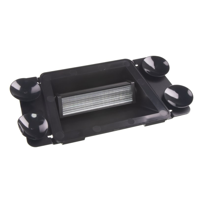 PREDATOR LED vnitřní, 18x LED 1,5W, 12/24V, červený/modrý, ECE R65