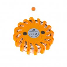 Additional orange warning light with magnet and waterproof shockproof cover