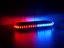 LED lightbar 440mm, red/blue/white, magnet 10-30V, ECE R65