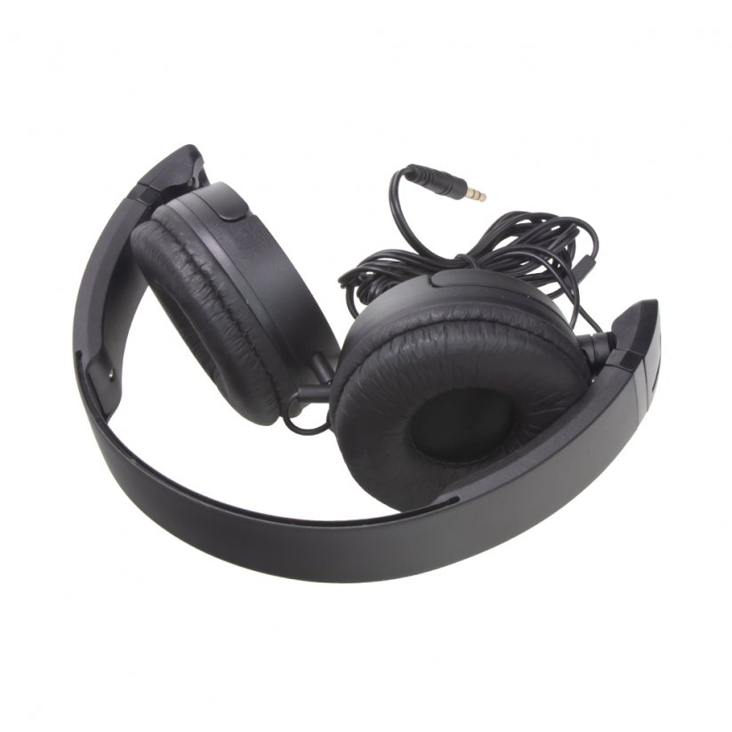 Wired headphone over the head foldable