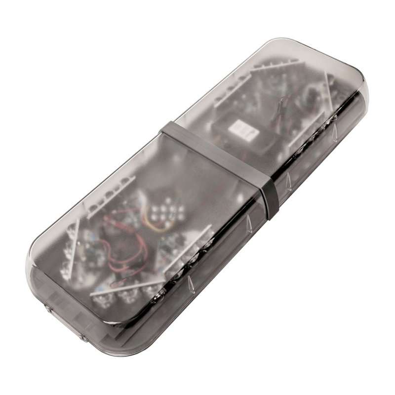 LED majáková rampa Optima 60 60cm, Modrá, EHK R65 - Barva: Modrá, Kryt: Barevný