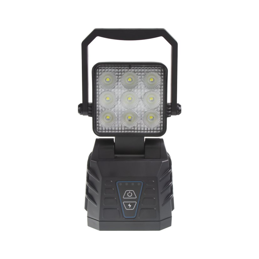 AKU LED světlo s magnetem, 9 x LED