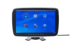 10,1" LCD monitor na opierke/prístrojovej doske s modulátorom FM, microSD/USB