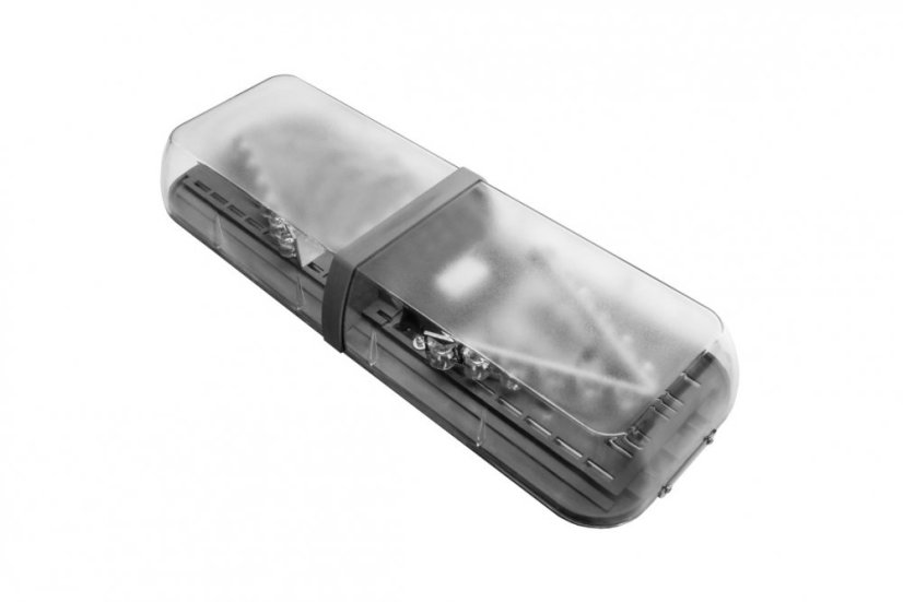 LED majáková rampa Optima 90 60cm, Oranžová, EHK R65 - Barva: Oranžová, Kryt: Barevný