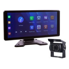 Set monitor 10.36" 1x 4PIN with Apple CarPlay, Android auto, Bluetooth, + camera + 15m cable
