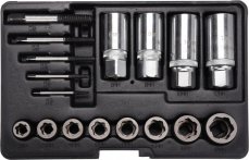 Screw and pin extractor set 17 pcs