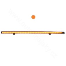 Gumové výstražné LED světlo vnější, oranžové, 12/24V, 740mm