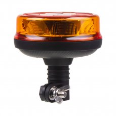 LED beacon, 12-24V, 16x1W orange on holder, ECE R65