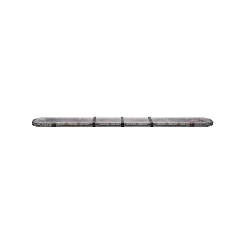 LED lightbar Montana 160cm, Blue-orange, ECE R65 - Lens: Transparent, LED modules: 10ml