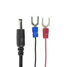 Battery power cable for hunting cameras, 1.5 m long, U-type connectors