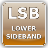 LSB (Lower SideBand) – SSB režim na hlas, efektívnejší než AM.