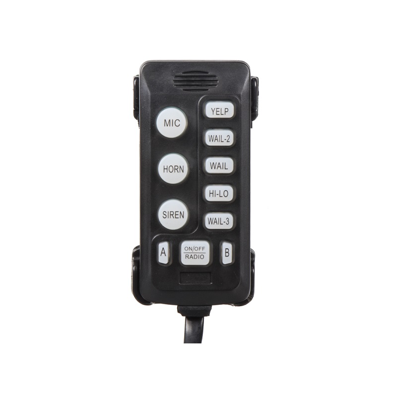 Warning system with microphone 100W/12V.