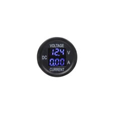Digitálny ampérmeter a voltmeter 5-48V, 0-10 modrý