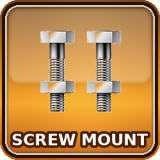 Pevné uchycení na šrouby – stabilní instalace pomocí šroubů (typicky přes základnu nebo montážní otvory). Vhodné tam, kde má maják zůstat namontovaný natrvalo.