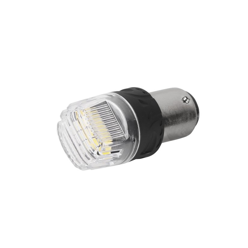 LED BAY15D bílá, 12V, 16LED 2835SMD