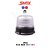 LED beacon, 12-24V, blue-red, magnet, ECE R65