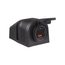USB + USB-C waterproof socket in the add-on panel