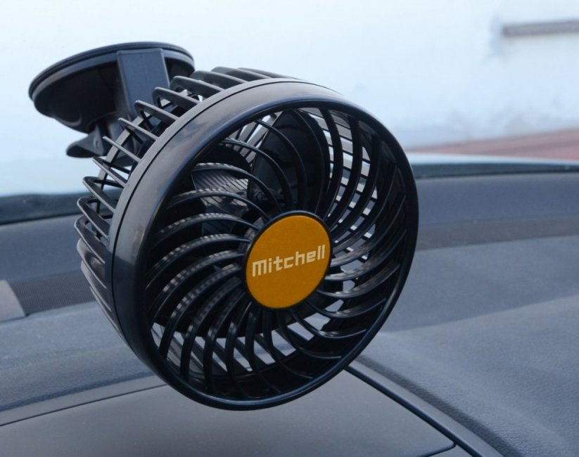 Fan MITCHELL 150mm 24V on suction cup