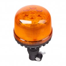 LED beacon, 12-24V, 24xLED orange, on bracket, ECE R65