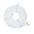Plochý síťový kabel S/STP CAT8, 2 x RJ45 20m, bílý