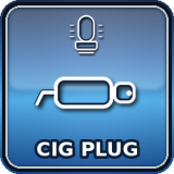 Napájení přes CL zástrčku do autozapalovače / zásuvky. Rychlé připojení bez pevné montáže.