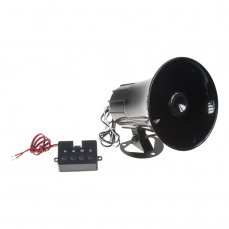 Sound device (siren) with 4 recorded tones.