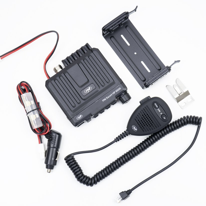 Sada CB PNI Escort rádiostanice HP 6500 ASQ + CB PNI ML100 anténa