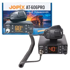 CB rádiová stanica ASQ, AM/FM, 4 W, 12 V – 24 V, PA, VOX, potlačenie šumu