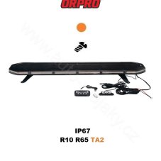 LED rampa 1224mm, oranžová, 12-24V, 234x1W LED, ECE R65