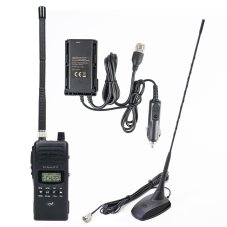 PNI Escort HP 72 CB rádiová stanica s napájacím adaptérom a anténou PNI Extra 48