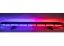 View of a working blue-red LED lightbar sre4-2789wblre 118cm by Forda Lite