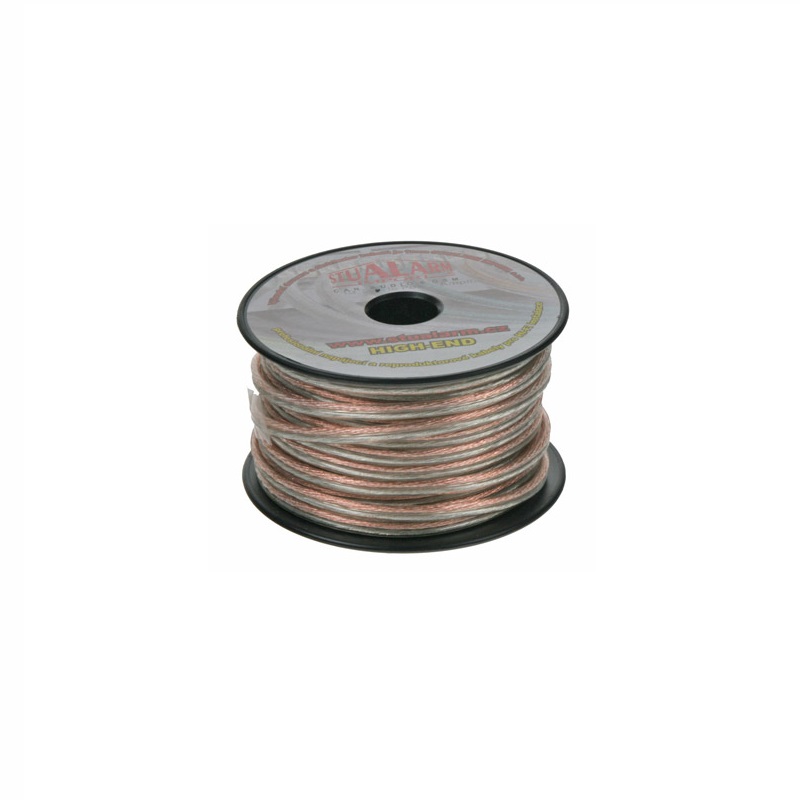 Cable 2x1,5 mm, transparent, 25 m package