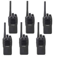 Sada 6 přenosných radiostanic PNI PMR R17 446MHz, 0,5W, 16 PMR kanálů