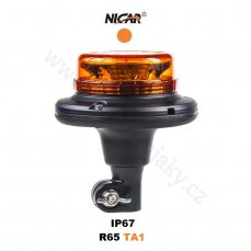 Orange LED beacon wl140hr by Nicar