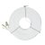 Plochý síťový kabel S/STP CAT7, 2 x RJ45, 15m, bílý