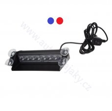 LED flashing module internal red-blue 12-24V, 8X 3W