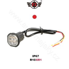 PROFI výstražné LED světlo vnější červené, 12-24V