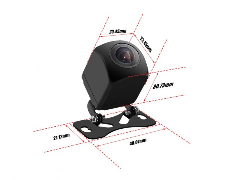 External PAL camera with pedestrian detection