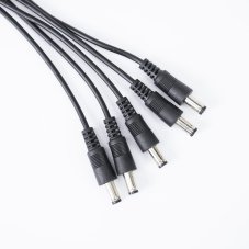 1x5 splitter for powering DVRs and surveillance cameras