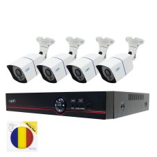 PNI House PTZ1500 5MP DVR video dohledová sada – 4 kamery a balíček s lepící podložkou