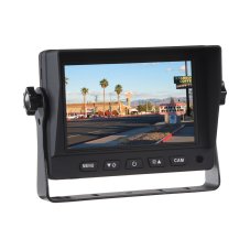 AHD monitor 5" with 2x 4PIN inputs
