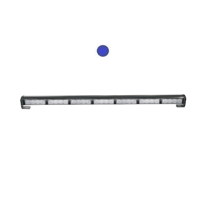 LED svetelná alej 28X 3W LED, modrá 800mm