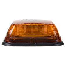 LED maják oranžový, 12/24V, pevná montáž, 64XLED, R65 LED maják oranžový, 12/24V, pevná montáž, 64XLED, R65