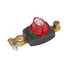 Battery disconnect switch 275A, 48V, with car battery clamp