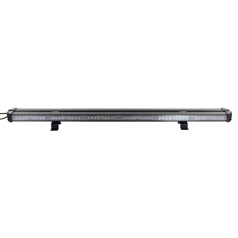 LED alej voděodolná (IP67) 12-24V, 108x LED 1W, oranžová 916mm, dual
