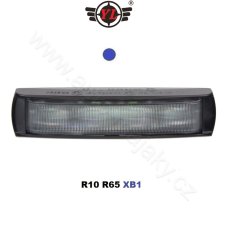 PREDATOR 6x3W LED, 12-24V, modrý, ECE R65