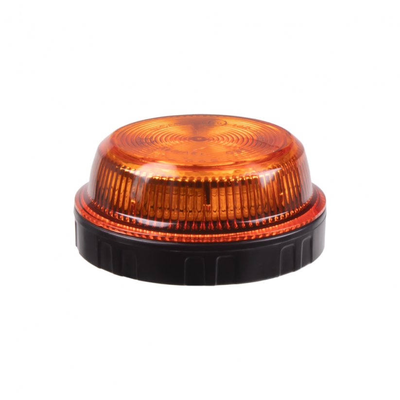 Miniaturní LED výstražné světlo, oranžové 12-24V