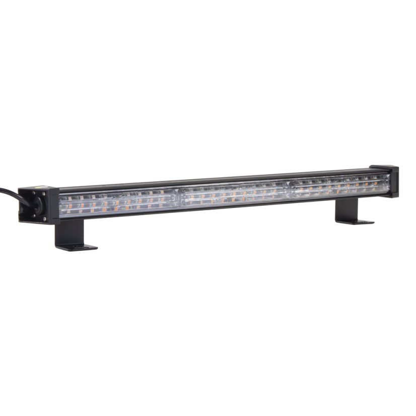 LED alej voděodolná (IP67) 12-24V, 27x LED 1W, oranžová 484mm
