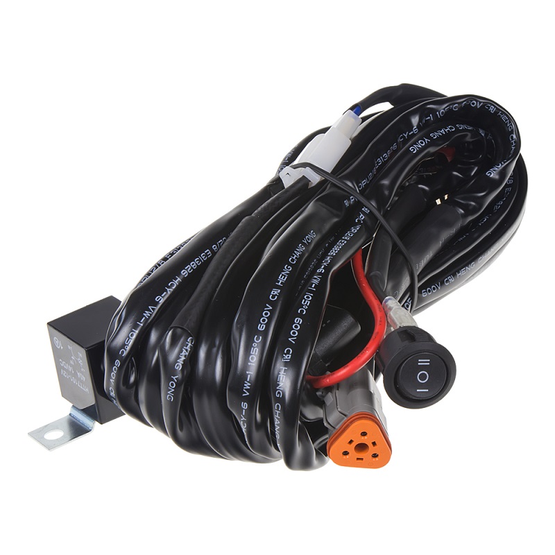 Kabeláž pre pracovné svetlá s 3-pin DT konektorom